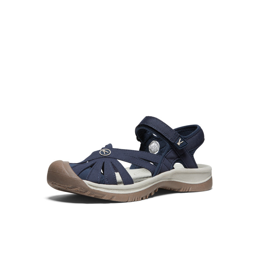 Women's Rose Sandal | Navy - Image 3