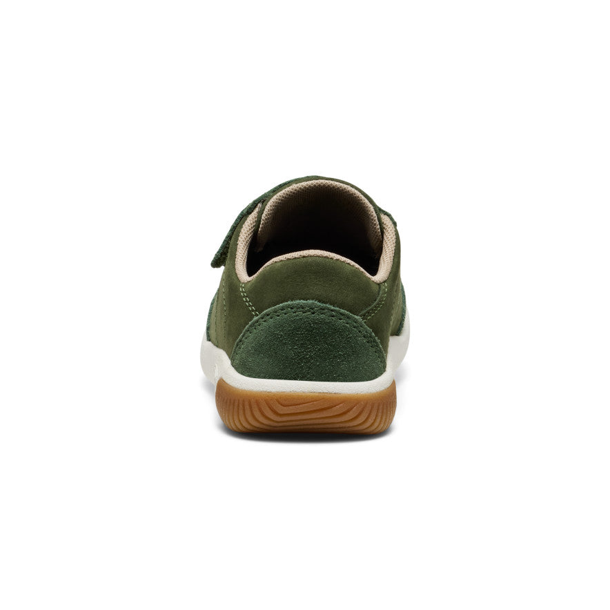 Little Kids' KNX T-Toe Sneaker | Bronze Green/Star White - Image 5
