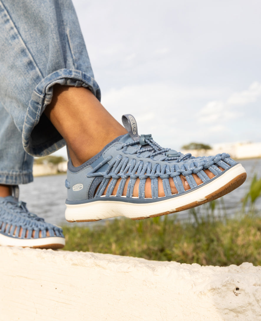 Women's UNEEK O3 Sneaker Sandal | Birch/Star White - Image 8