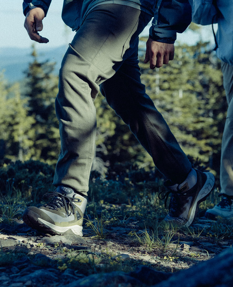 Men's Hightrail Waterproof Hiking Boot | Steel Grey/Forest Night - Image 9