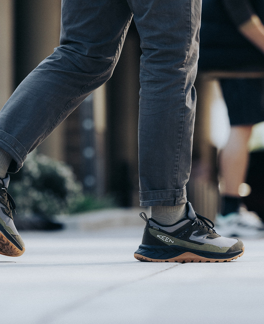 Men's Hightrail Waterproof Hiking Shoe | Winter Moss/Gold Flame - Image 8