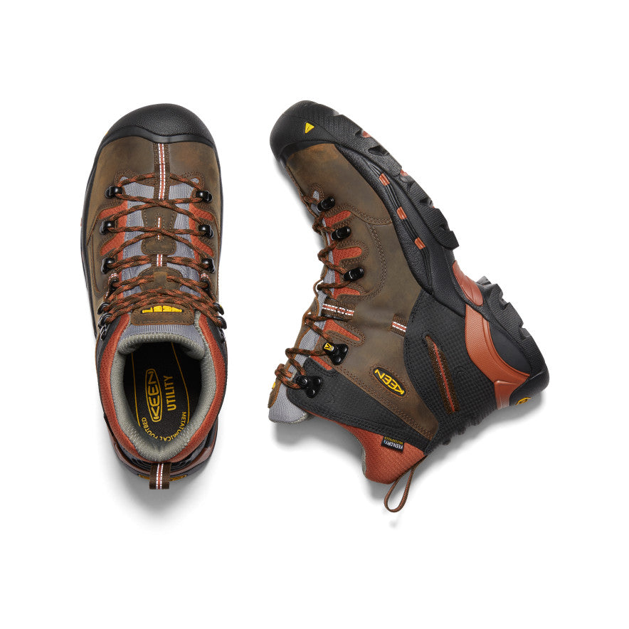 Men's Pittsburgh 6 Waterproof Boot (Soft Toe) | Cascade Brown/Bombay Brown - Image 4