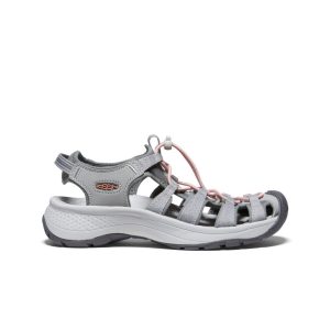 Women's Astoria West Sandal | Grey/Coral