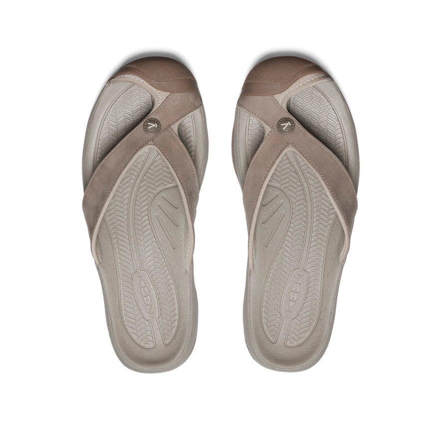 Men's Waimea Leather Flip-Flop | Brindle/Birch - Image 4