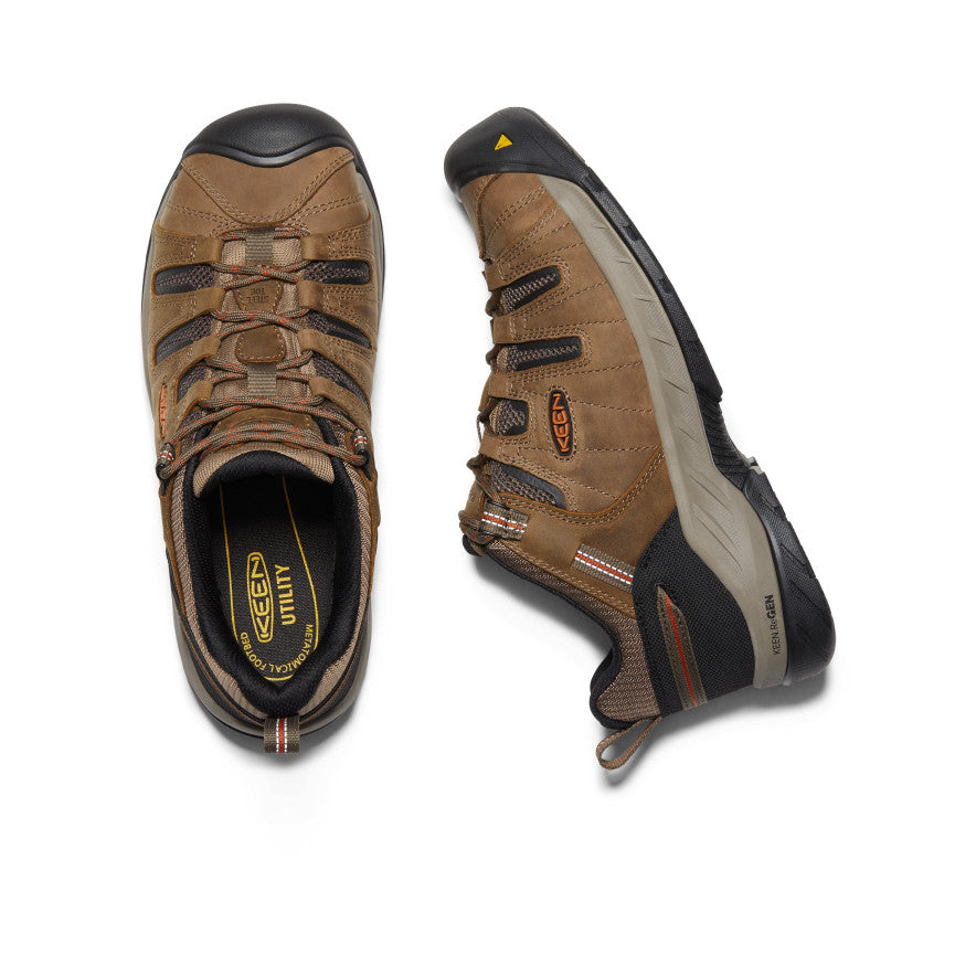 Men's Flint II (Steel Toe) | Shitake/Rust - Image 4