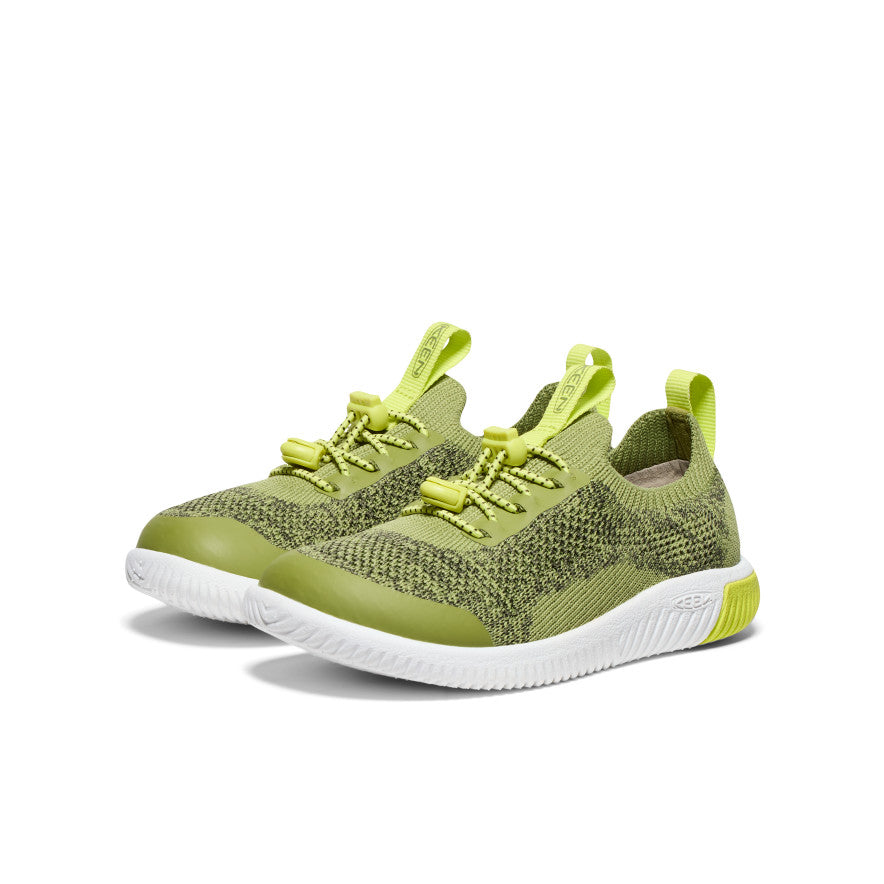 Little Kids' KNX Knit Sneaker | Iguana/Evening Primrose - Image 2