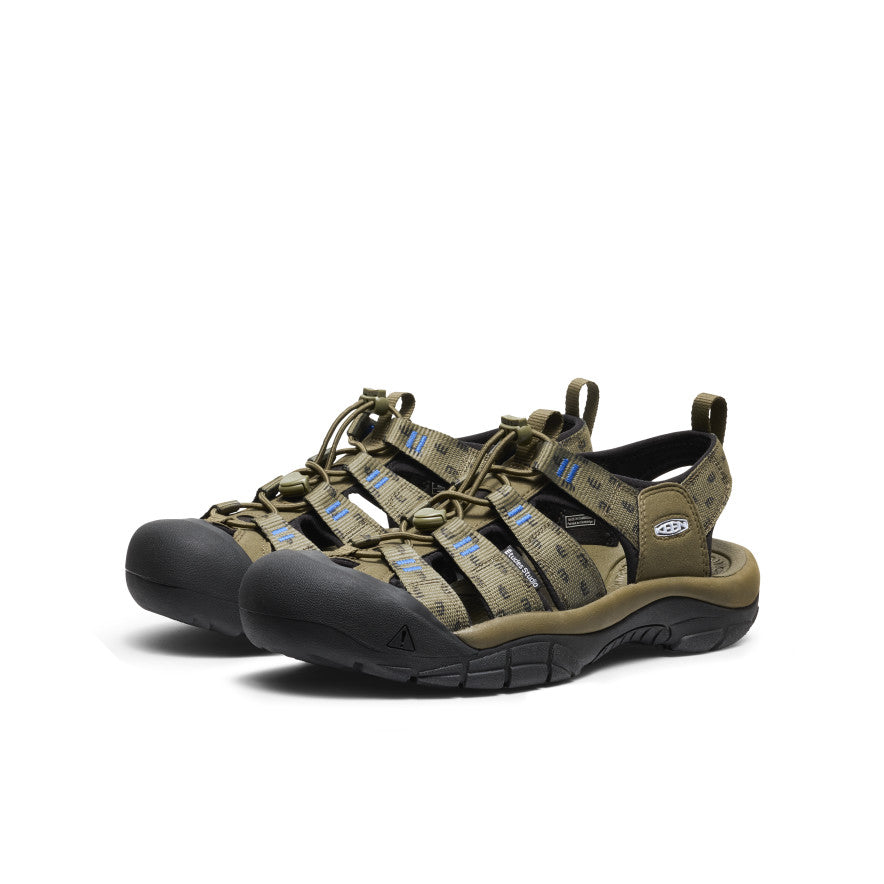 Men's Newport Retro Sandal x Études Studio | Etudes Olive - Image 3