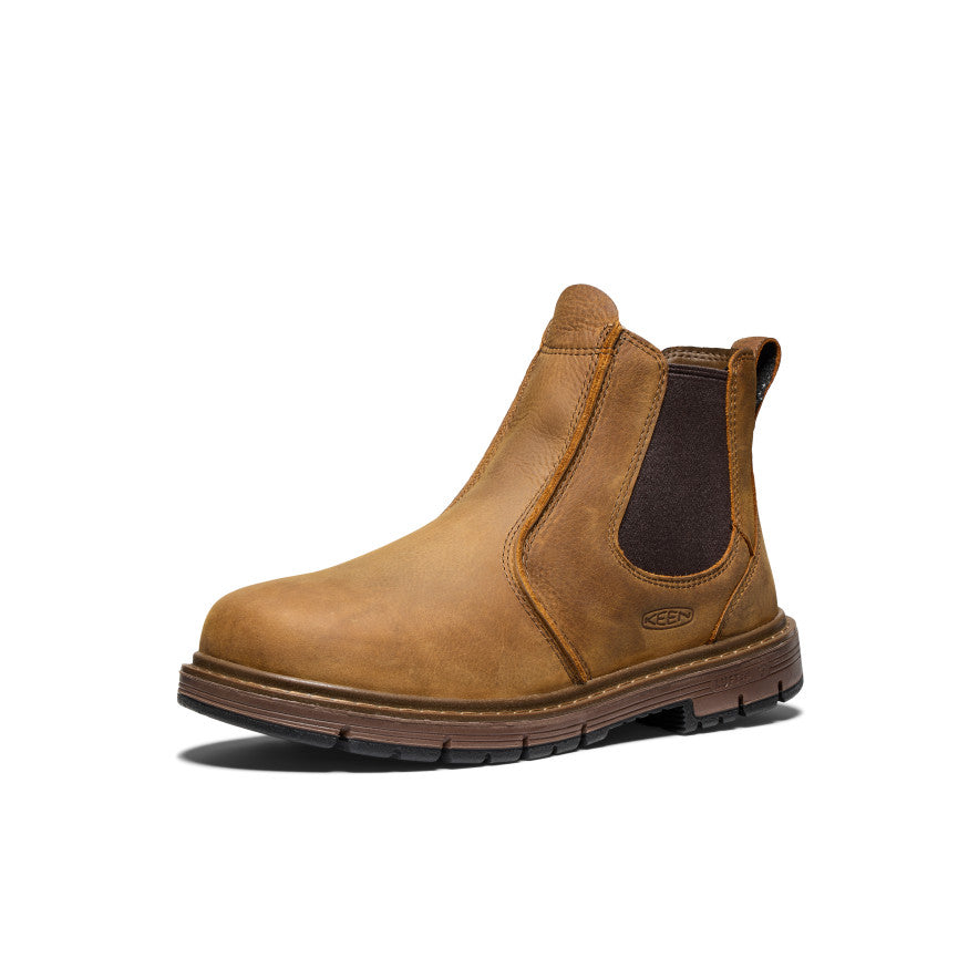 Men's San Jose Chelsea 90° Heel Boot (Soft Toe) | Belgian/Gum - Image 3