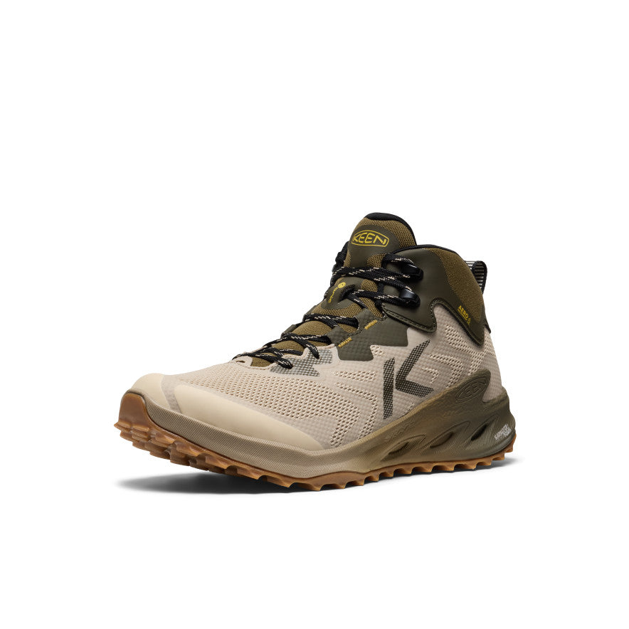 Men's Zionic NXT Waterproof Hiking Boot | Brindle/Lemon Curry - Image 3