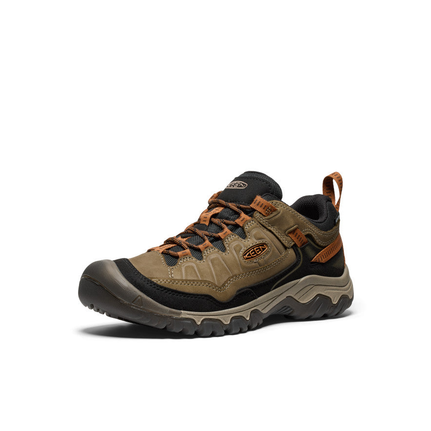 Men's Targhee IV Waterproof Hiking Shoe | Sea Turtle/Roasted Pecan - Image 3