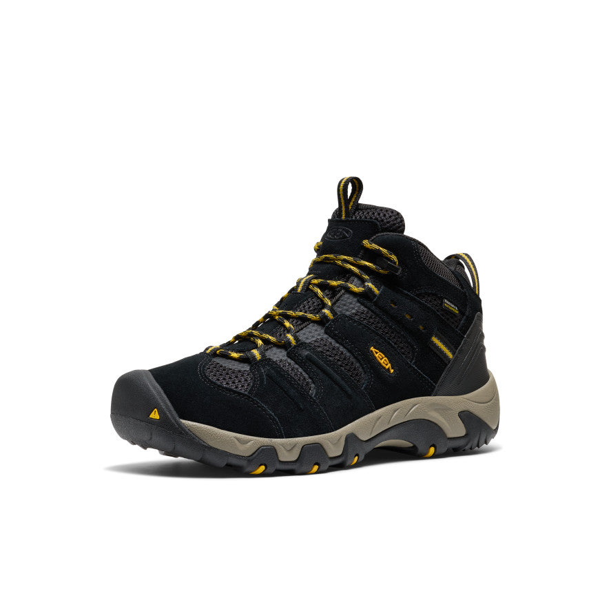 Men's Headout Waterproof Hiking Boot | Black/Lemon Curry - Image 3