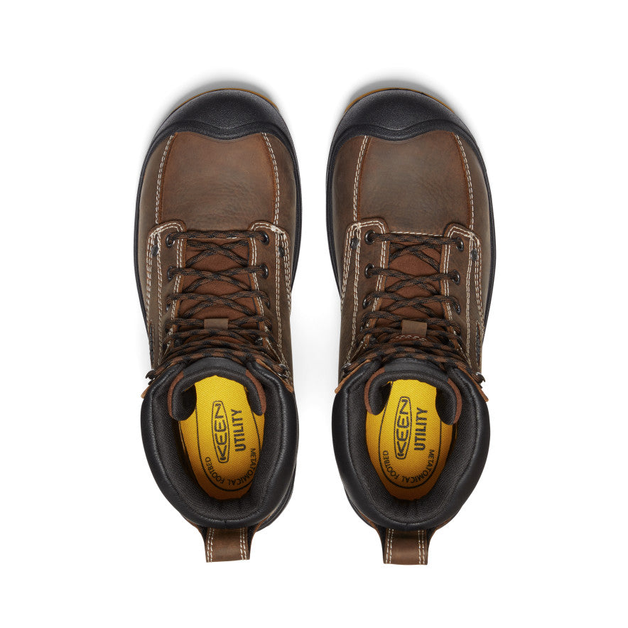 Men's Fort Wayne 6 Waterproof (Soft Toe) | Dark Earth/Gum - Image 4