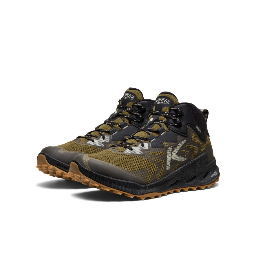 Men's Zionic NXT Waterproof Hiking Boot | Dark Olive/Black - Image 2