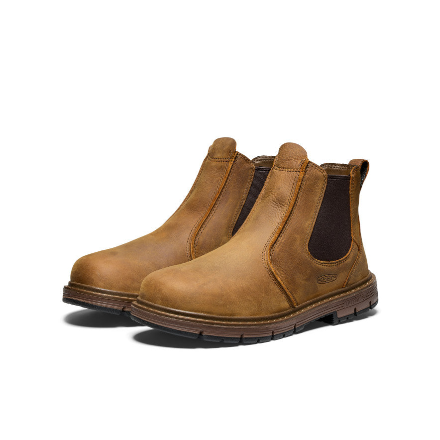Men's San Jose Chelsea 90° Heel Boot (Soft Toe) | Belgian/Gum - Image 2