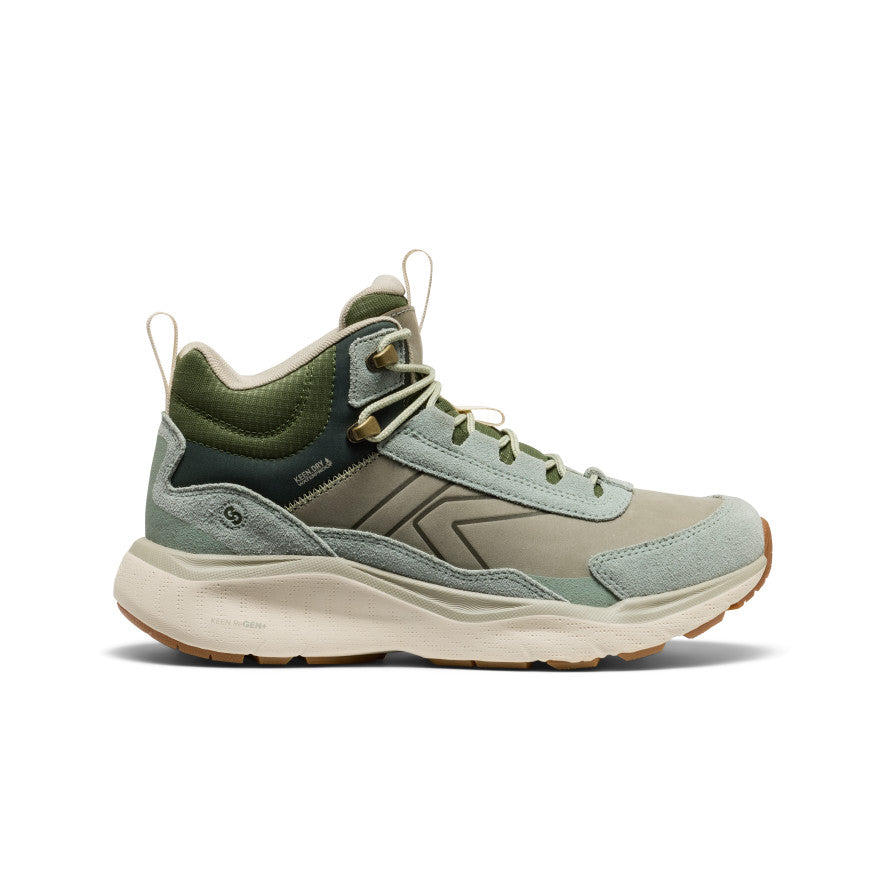 Women's Leiki Waterproof Leather Hiking Boot | Iceberg Green/Bronze Green