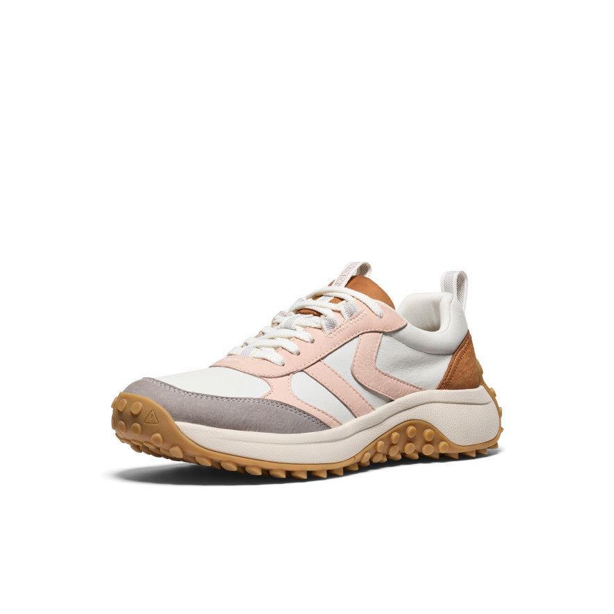 Women's KS86 Leather Sneaker | KEEN Maple/Cameo Rose - Image 3