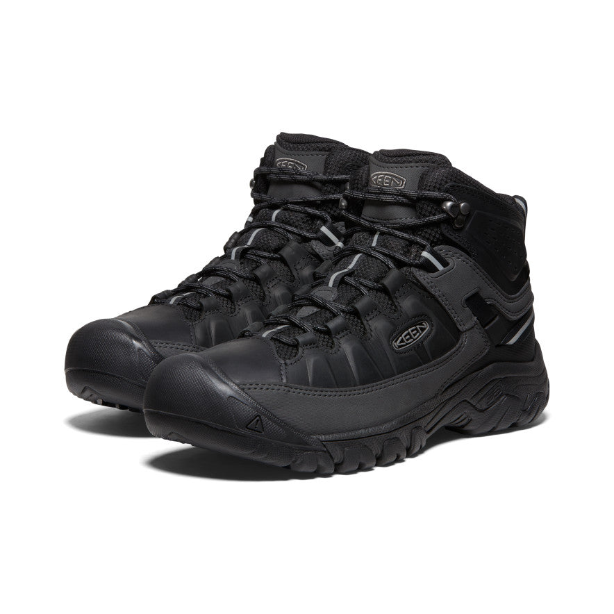 Men's Targhee III Waterproof Mid | Triple Black - Image 2