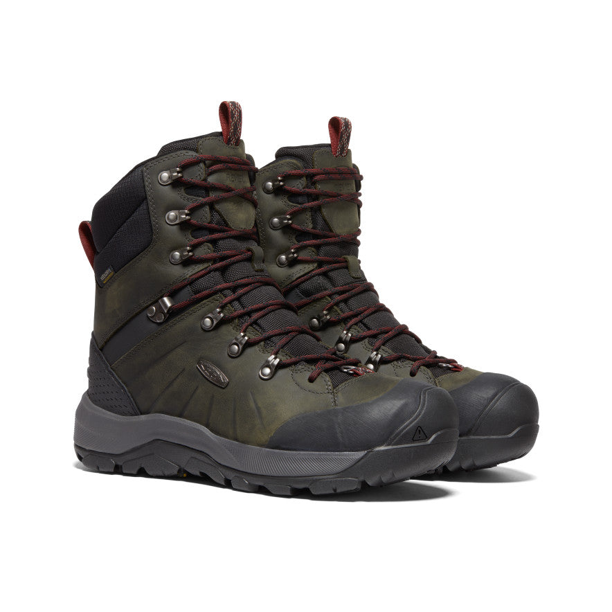 Men's Revel IV High Polar Waterproof Boot | Magnet/Red Carpet - Image 2
