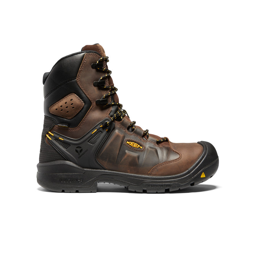 Men's Dover 8 Insulated Waterproof Boot (Carbon Toe) | Dark Earth/Black