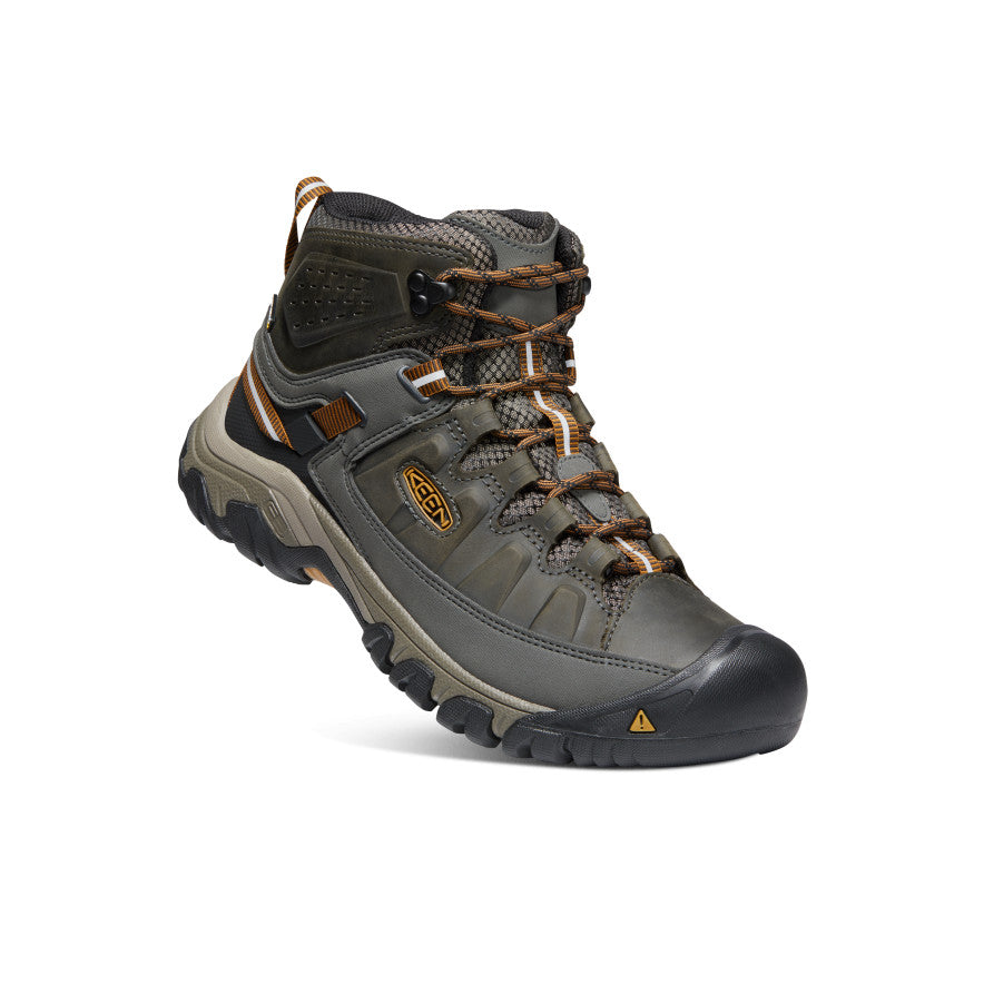 Men's Targhee III Waterproof Mid | Black Olive/Golden Brown - Image 3