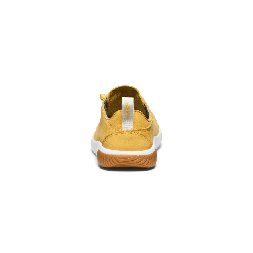 Little Kids' KNX Leather Sneaker | Daffodil/Star White - Image 6