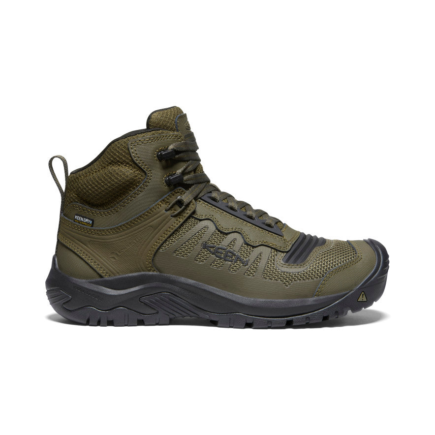 Men's Reno Waterproof Mid (Soft Toe) | Dark Olive/Black