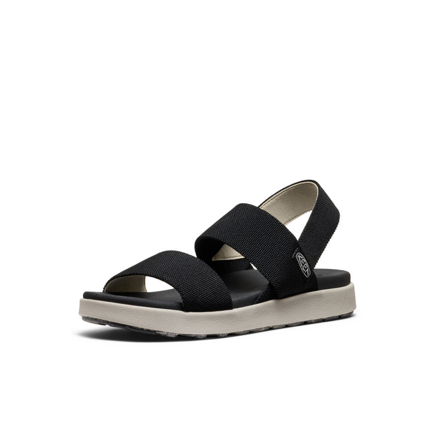 Women's Elle Backstrap Sandal Wide | Black - Image 2