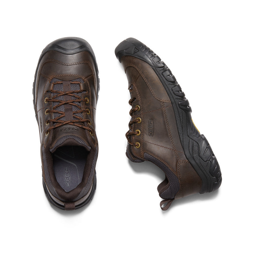 Men's Targhee III Oxford Wide Shoe | Dark Earth/Mulch - Image 4