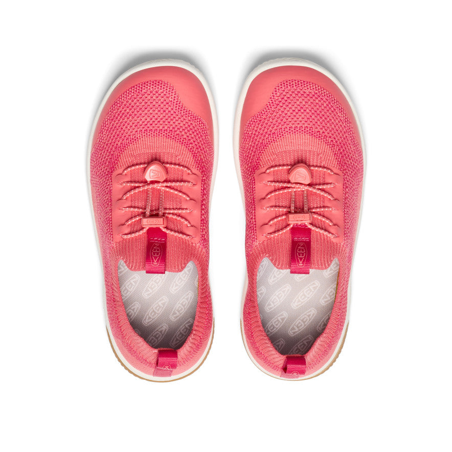 Big Kids' KNX Knit Sneaker | Dubarry/Star White - Image 4