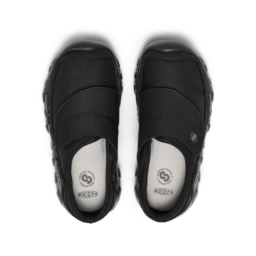 Little Kids' Hypowser Wrap Shoe | Black/Black - Image 4