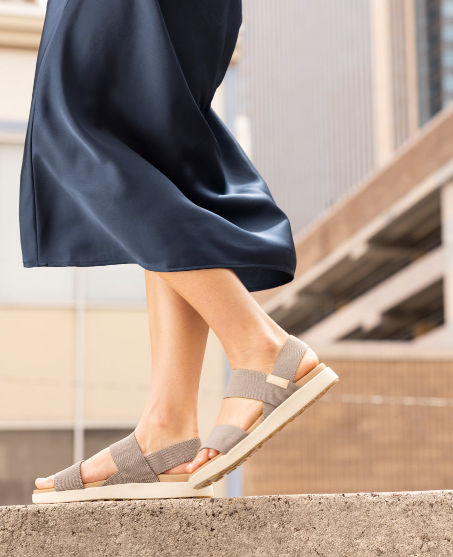 Women's Elle Backstrap Sandal | Brindle/Birch - Image 7