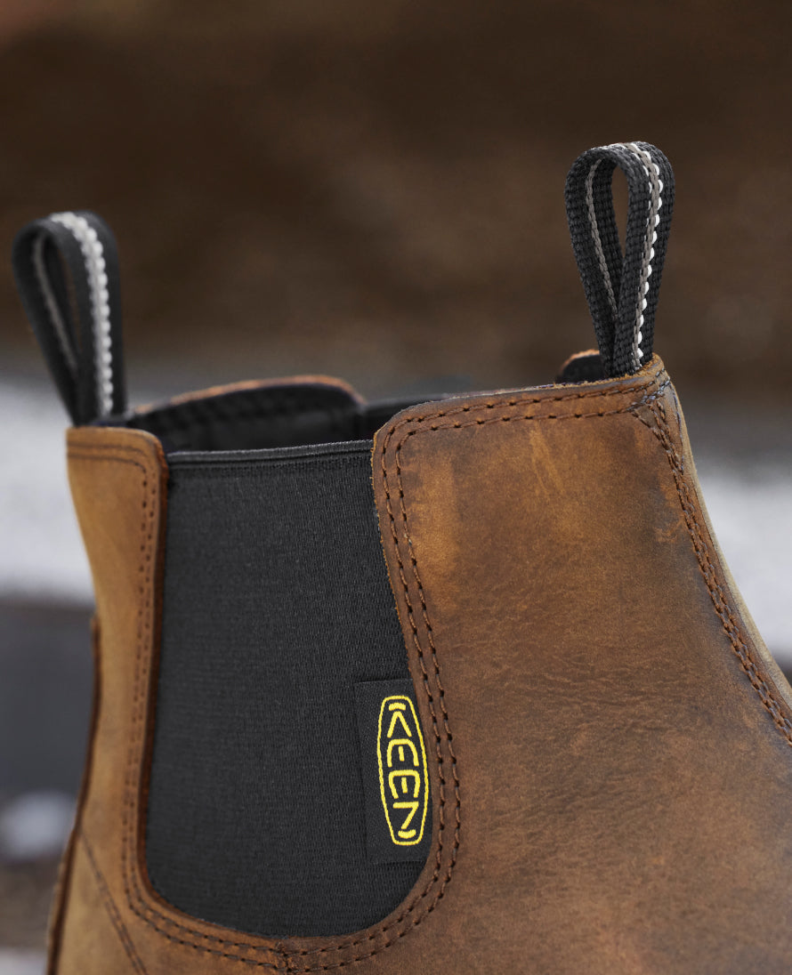 Men's Lansing Chelsea (Steel Toe) | Dark Earth/Black - Image 8