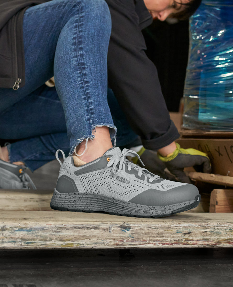 Women's Sparta 2 ESD (Aluminum Toe) | Drizzle/Papaya - Image 9