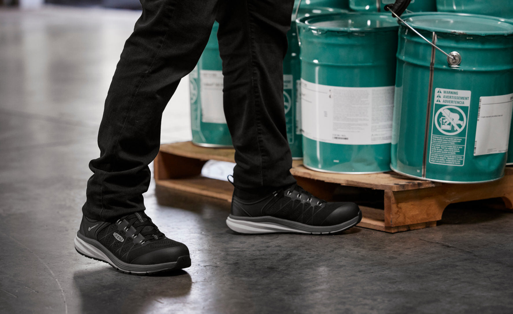 Men's Vista Energy ESD (Carbon Toe) | Vapor/Black - Image 6