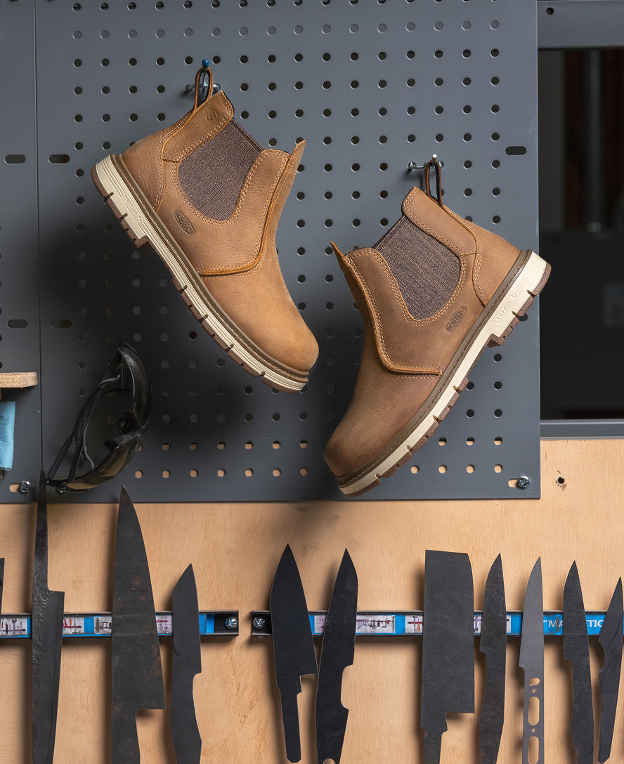 Women's San Jose Chelsea 90?? Heel Boot (Soft Toe) | Belgian/Gum - Image 8