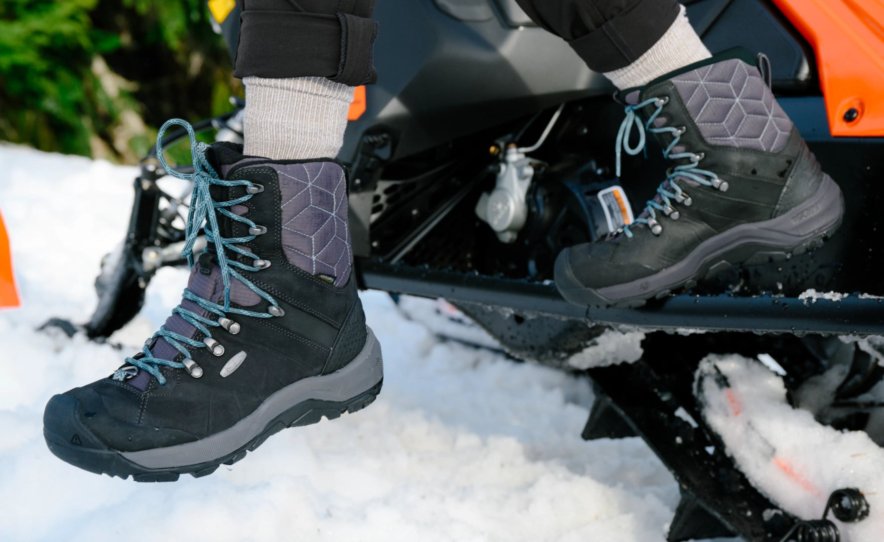 Women's Revel IV High Polar Waterproof Boot | Black/North Atlantic - Image 6