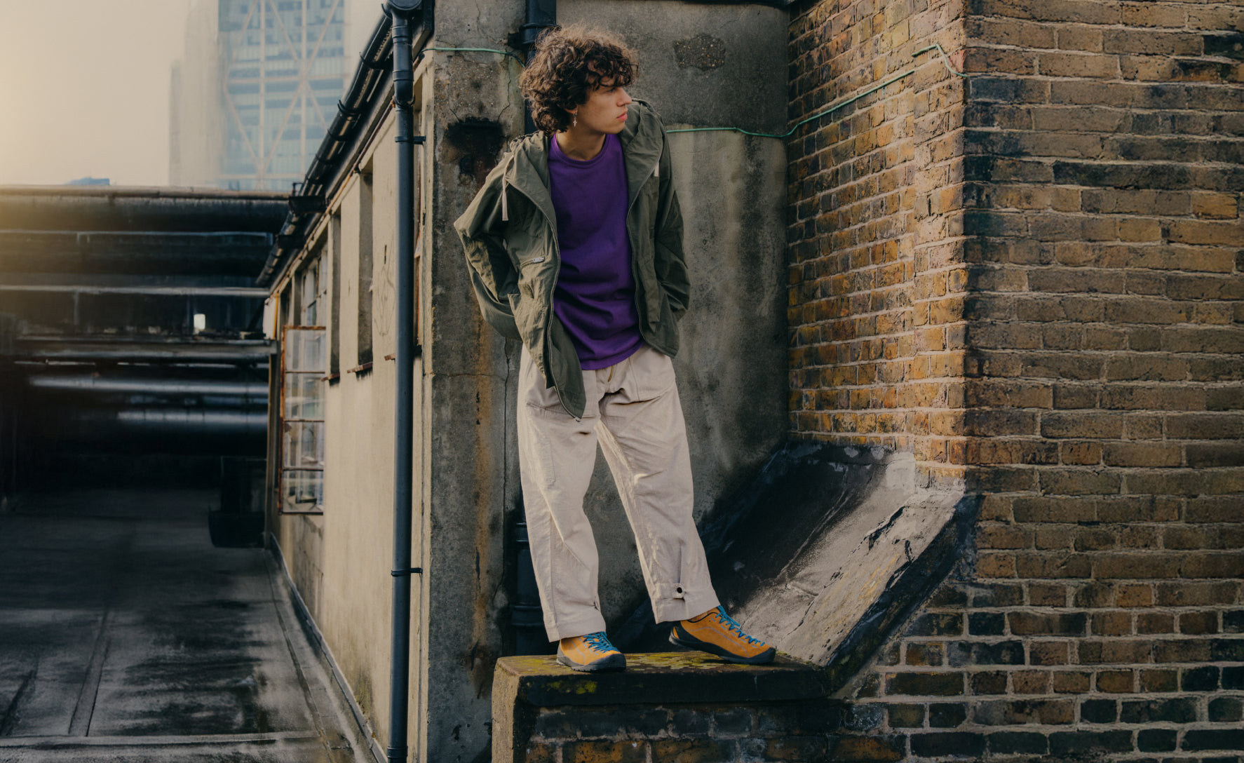 Men's Jasper Sneaker | Cathay Spice/Orion Blue - Image 8