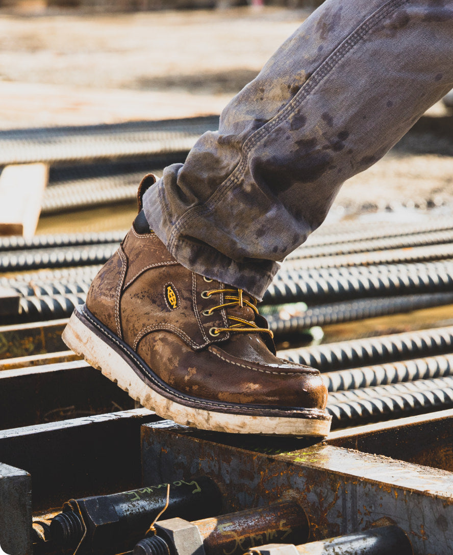 Men's Cincinnati 6 Waterproof Boot (Soft Toe) | Belgian/Sandshell - Image 7