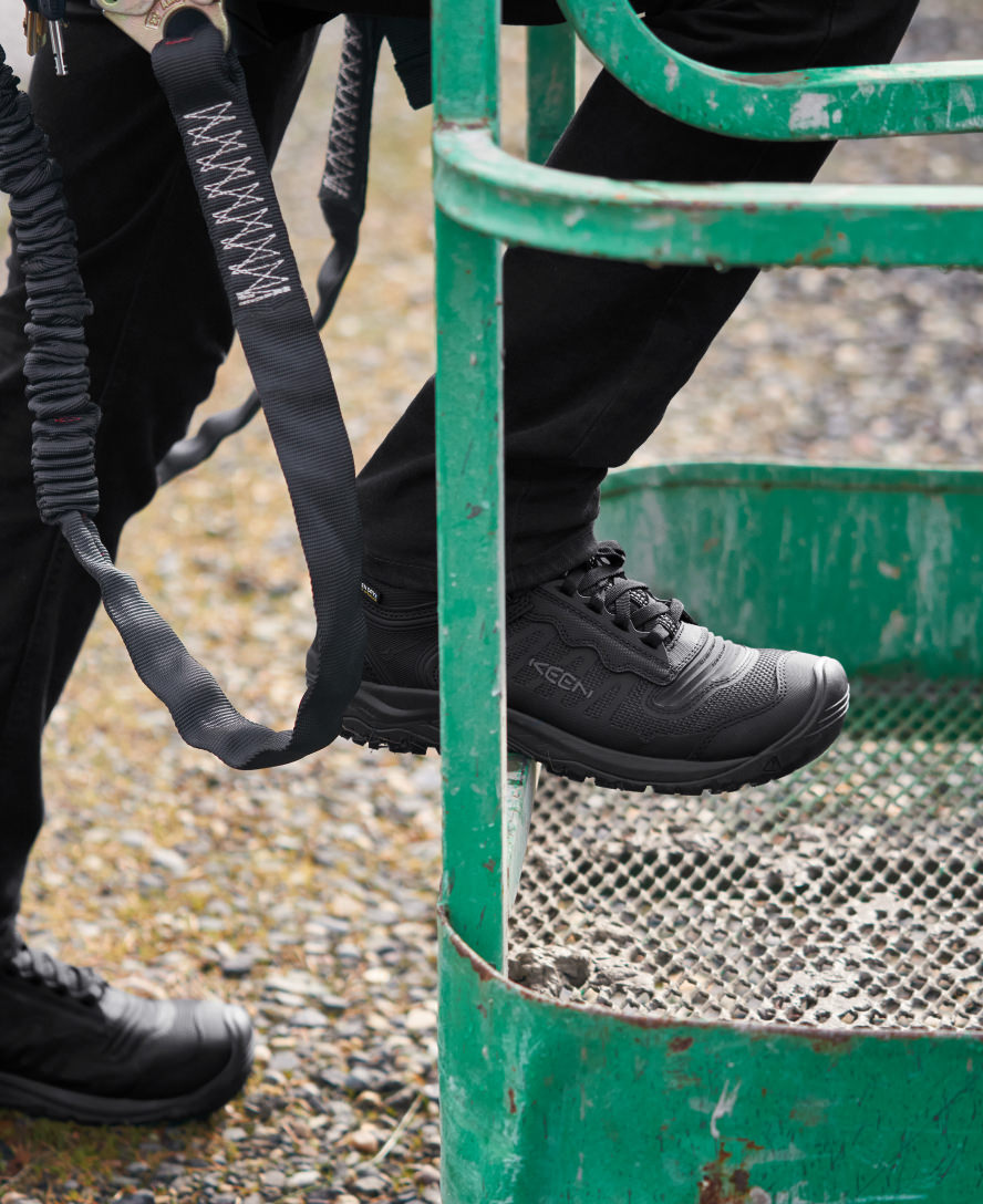 Men's Reno Waterproof Mid (Soft Toe) | Black/Black - Image 8