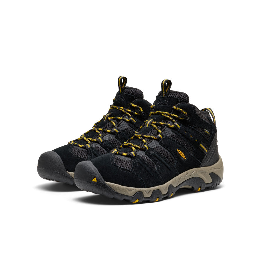 Men's Headout Waterproof Hiking Boot | Black/Lemon Curry - Image 2