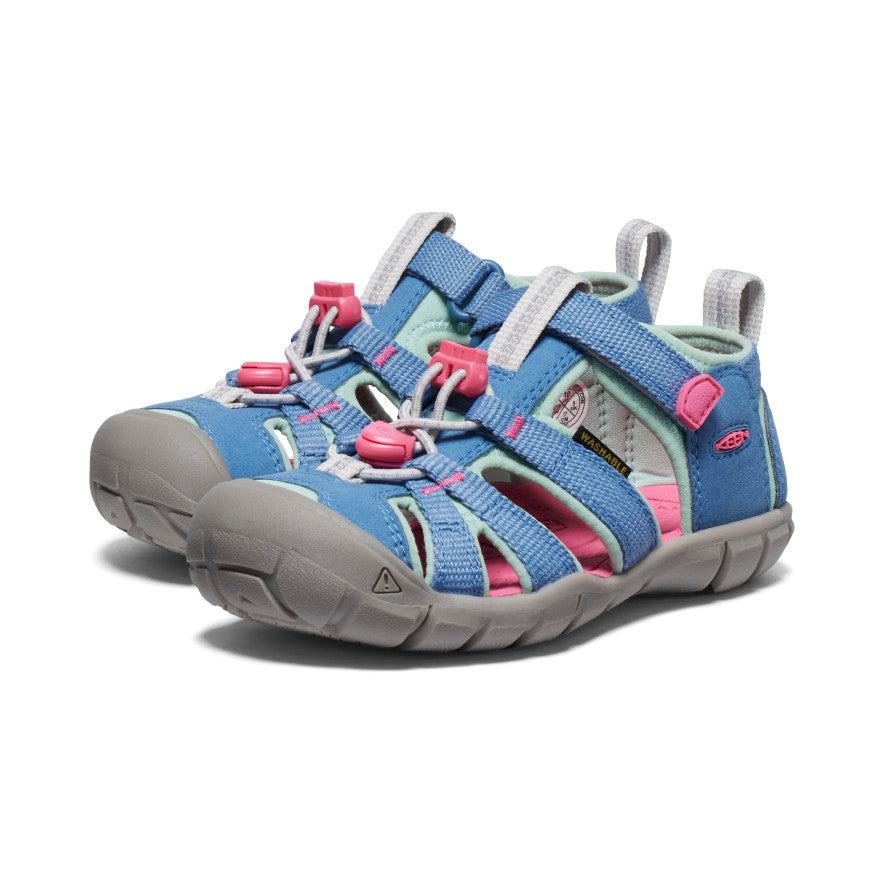 Little Kids' Seacamp II CNX | Coronet Blue/Hot Pink - Image 2