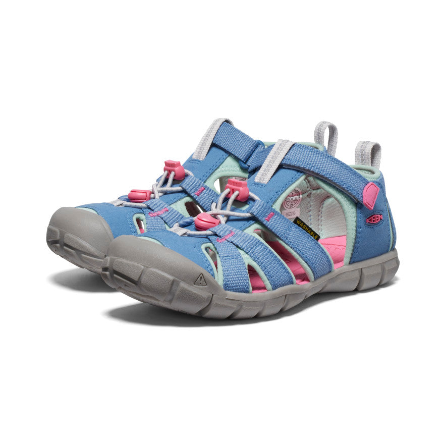 Big Kids' Seacamp II CNX | Coronet Blue/Hot Pink - Image 2