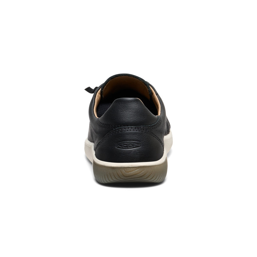 Women's KNX Leather Sneaker | Black/Star White - Image 5