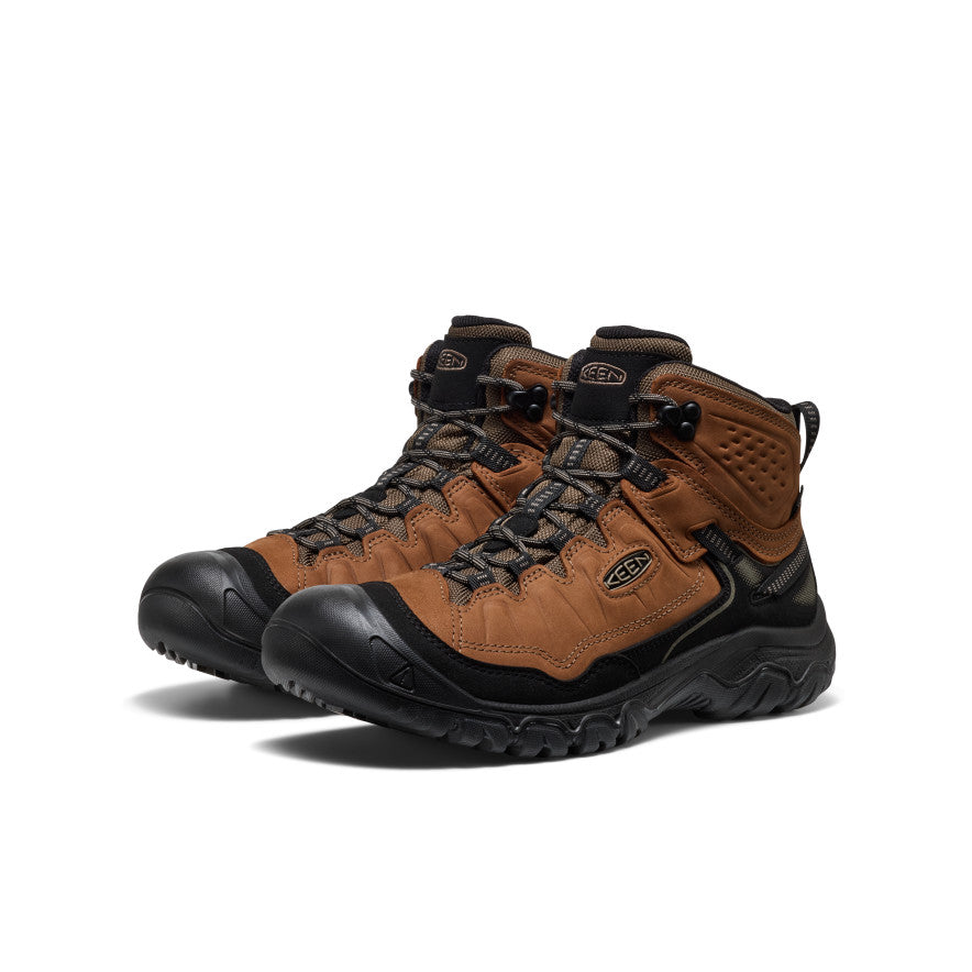 Men's Targhee IV Waterproof Hiking Boot | Bison/Black - Image 2