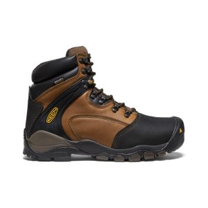 Men's Louisville 6 MET Waterproof Boot (Steel Toe) | Slate Black