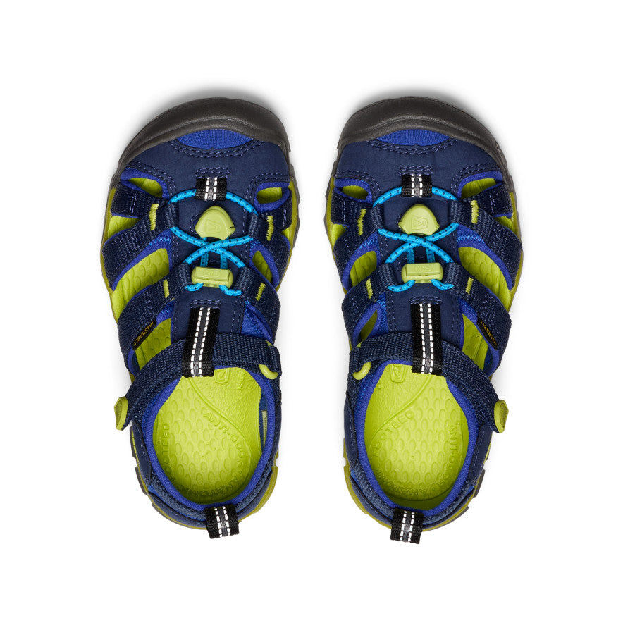 Little Kids' Seacamp II CNX | Naval Academy/Chartreuse - Image 4