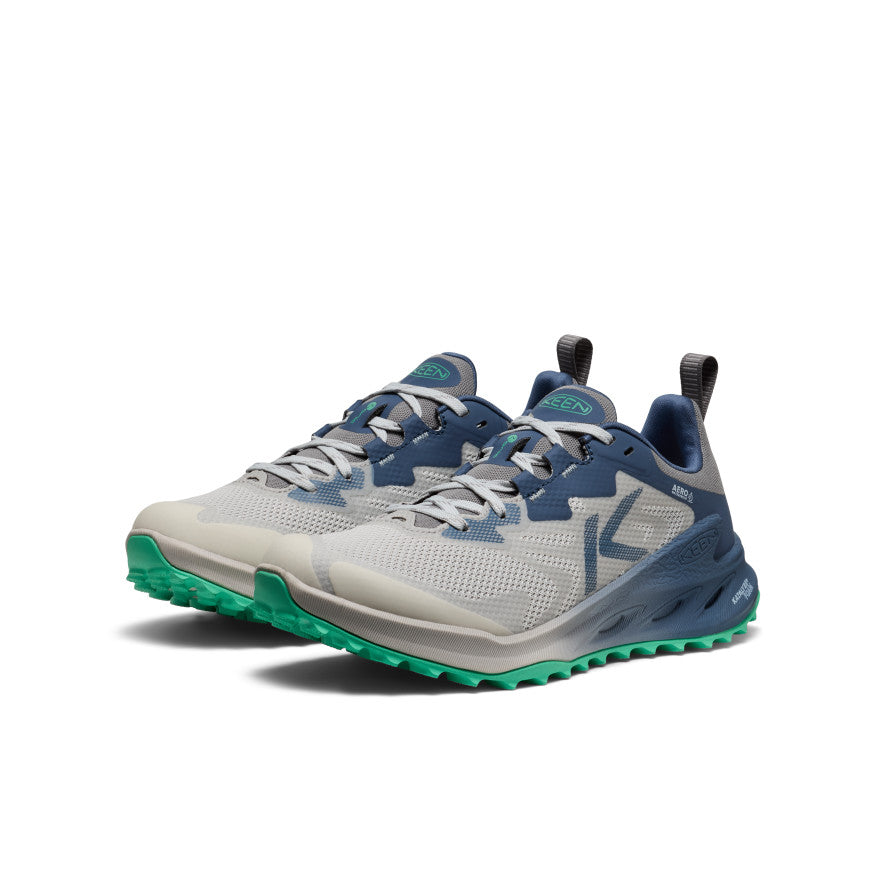 Women's Zionic NXT Waterproof Hiking Shoe | Vapor/Ballad Blue - Image 3