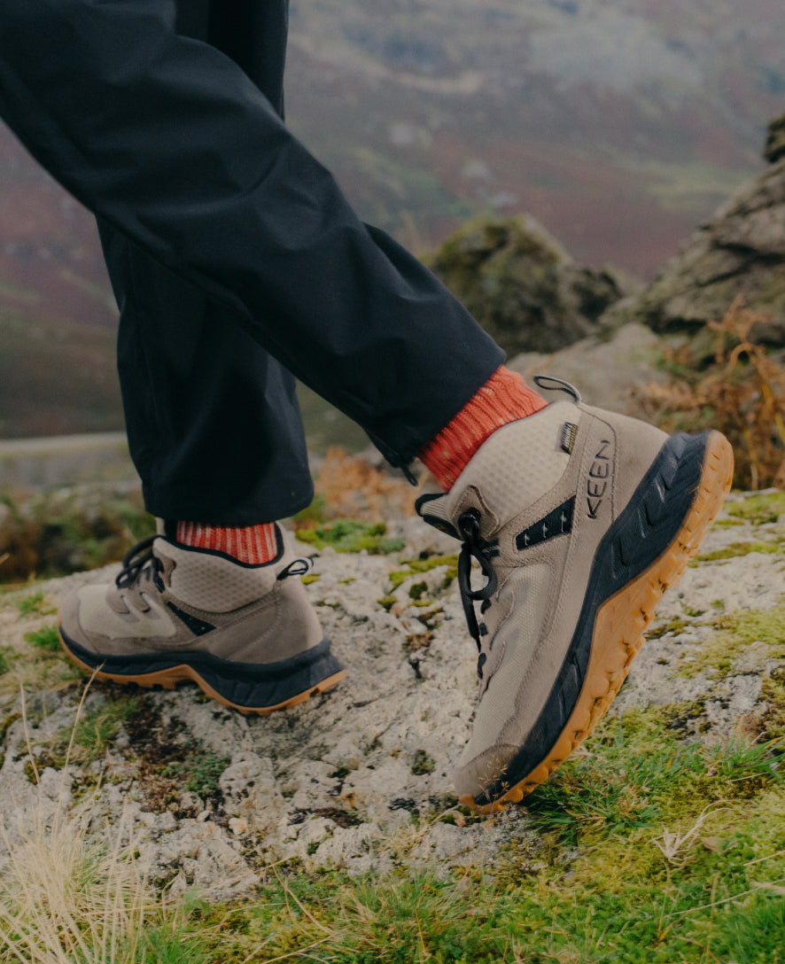 Men's Hightrail Waterproof Hiking Boot | Brindle/Oak Buff - Image 8